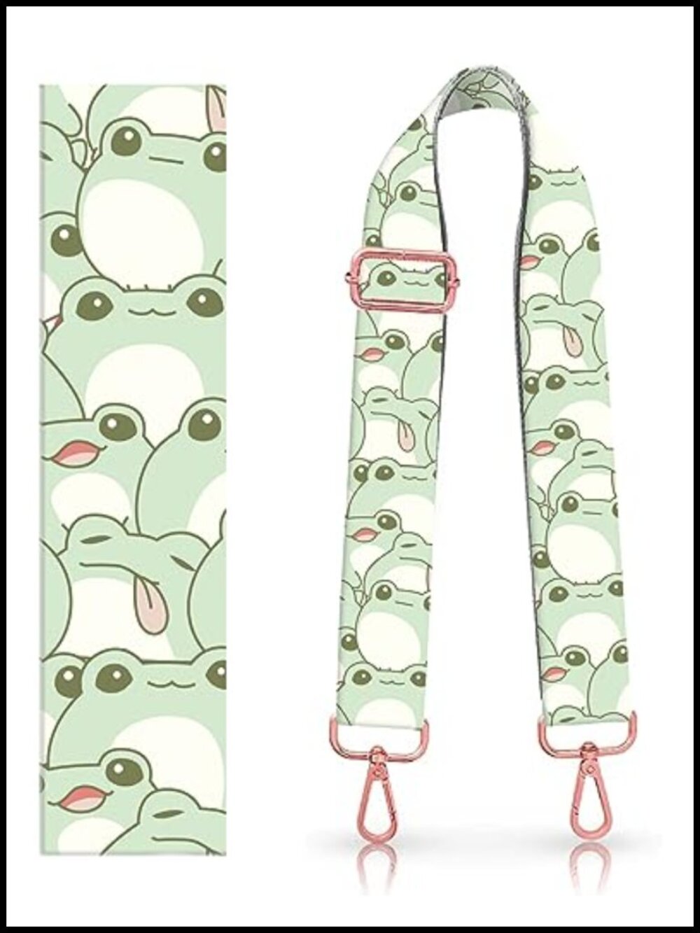 Adjustable Purse Strap Replacement Polyester Crossbody Shoulder Bag Strap 60